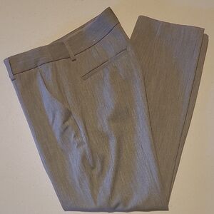 Express Women's Gray Columnist Ankle Mid Rise Dress Pants